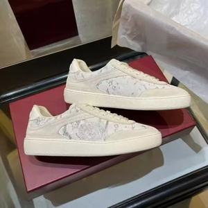 Zapatos Casuales de Cuero Genuino de Alta Calidad para Hombre, Zapatillas de Diseño de Lujo GG Personalizadas, con Cordones, de Caña Baja, Antiolor y Amortiguación - Product Image 5