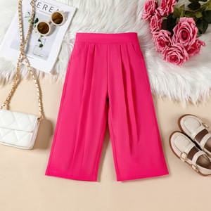 Set Estivo per Bambine <span class=keywords><strong>con</strong></span> Top Plissettato a <span class=keywords><strong>V</strong></span> <span class=keywords><strong>con</strong></span> Bottoni e Pantaloni, Vendita all'Ingrosso di Abbigliamento per Ragazze - Product Image 6