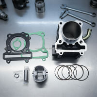 Kit de mise à niveau moteur moto QJ164 164MK 64mm 180CC Big Bore avec cylindre, piston, segments et joints pour Benelli 180S BJ175-31 QJ164MK