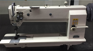 Machine à coudre industrielle à bras long DT 4410/4420, point noué, simple/double aiguille, entraînement par moteur, alimentation par entraînement composé - Product Image 2