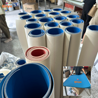 Couverture offset en caoutchouc 5 plis Qinyu pour machine d'impression textile, épaisseur 1,95 mm, service de découpe disponible