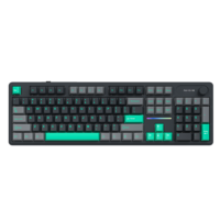 2.4GHz Wireless Mechanical RGB Light 104-Keys Backlight ABS Keycap Dedicated Numpad South-Facing Gasket Mount Gaming Keyboard