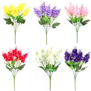 Simulation flower hyacinth <b>artificial</b> flower Nordic <b>bouquet</b> home hotel decoration flower arrangement decoration simulation laven - Product Image 1