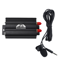 Localizador de vehículos, dispositivo de seguimiento, rastreador GPS impermeable, todos los teléfonos móviles, Software de seguimiento con Imei TK103A