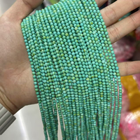 Perles de tourmaline de qualité AAA, 3 mm, micro-perles rondes, pierres semi-précieuses naturelles mélangées, mini-perles pour la fabrication de bijoux faits à la main