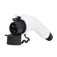 Connecteur adaptateur de charge J1772 Type 1 EV ignifuge pour véhicules électriques américains/japonais/coréens