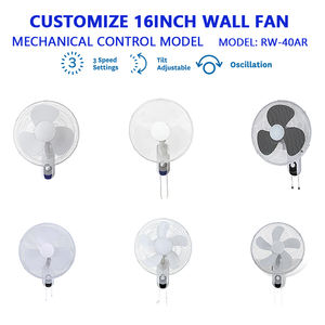 Ventilateur mural intelligent de 16 pouces (40 cm) avec corps en plastique, 3 pales, contrôle par chaîne, idéal pour la maison - Meilleur de Chine, Guangdong - Product Image 2