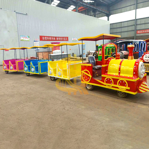 Tren de Pasajeros sin Rieles para Todo Clima con Cabinas Cerradas, Control de Clima, Operación Confortable Durante Todo el Año para Parques de Atracciones - Product Image 2