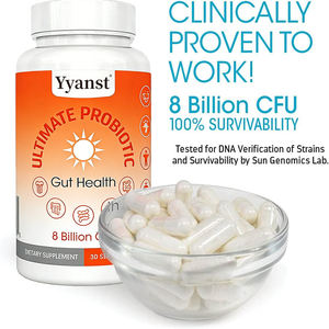 Complément probiotique de haute qualité à marque privée, renforce la digestion, améliore la santé intestinale, capsules de probiotiques - Product Image 3