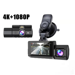Cámara de Coche de 3 Canales con Triple Grabación 4K, GPS, WiFi, Visión Nocturna, Pantalla IPS de <span class=keywords><strong>2</strong></span>.45'', Gran Angular de 170°, Modo de Estacionamiento y DVR - Product Image 3