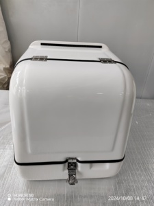 Accessoires pour coffre arrière de véhicule, casque, sac à dos, porte-bagages de vélo, porte-bagages de <span class=keywords><strong>moto</strong></span>, coffre de rangement en fibre de verre - Product Image 2
