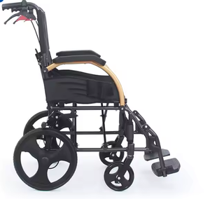 Meilleures ventes de fauteuils roulants manuels légers pour adultes seniors repose-pieds pliable et amovible facile à transporter en avion et en voiture roues magnétiques - Product Image 2