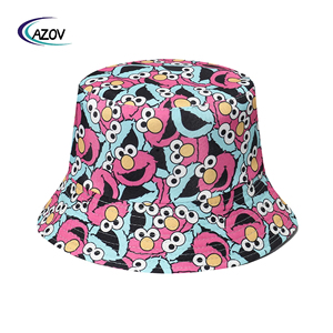 قبعات دلو مخصصة للرجال بلون سادة - Product Image 1