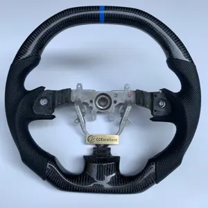 Рулевое колесо из углеродного волокна для Subaru wrx sti 08-14 subaru, Заводская поставка, лучшее качество, рулевое колесо для продажи