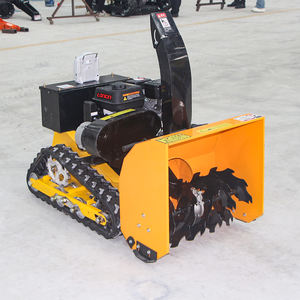 เครื่องเป่าหิมะบนถนนแบบพกพาเครื่องเป่าหิมะแบบอิสระใช้น้ำมันเบนซินพร้อมราง - Product Image 1