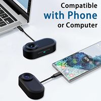 Mini Wifi kamera 1080P 4K manyetik spor kamera gitmek için Pro tarzı 360 bisiklet Pov kayıt BodyCam başparmak eylem kamera için Vlog