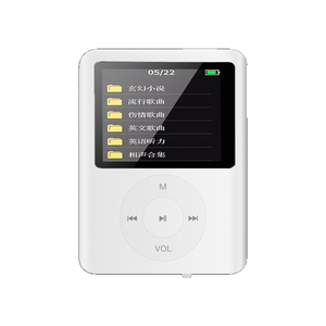 Mini reproductor MP3 portátil con pantalla de 2,4 pulgadas, reproducción de música, cuerpo de plástico, color azul claro, para escuchar sobre la marcha - Product Image 5