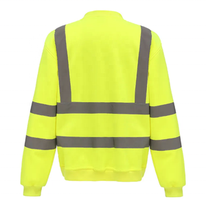 เสื้อโปโลแขนยาวระบายอากาศได้ดีเทปสะท้อนแสงป้องกันไฟฟ้าสถิตย์เสื้อผ้านิรภัยป้องกันการก่อสร้าง - Product Image 2