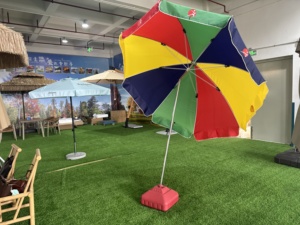 Parasol de jardin <span class=keywords><strong>en</strong></span> forme de soleil, imperméable et économique, de Foshan, prix d'usine, pour extérieur, plage ou restaurant - Product Image 5