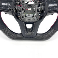 Volant en fibre de carbone LED pour Genesis G70, compatible avec Hyundai Genesis G80 G90 GV60 GV70 GV80 GV90 2018-2025, personnalisable