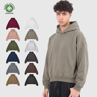 Sweat-shirt polaire unisexe personnalisé coupe ample et oversize, épais 355 g/m², style streetwear, idéal pour l'hiver