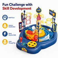 Jeu de défi de billes flottantes dans l'espace, circuit de train, jouet de compétition interactif parent-enfant