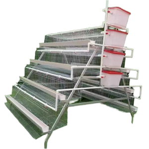 Équipement d'élevage avicole pour poulets pondeuses et poulets de chair, comprenant des cages, des mangeoires et des systèmes d'élevage au sol pour élevage en ferme - Product Image 1