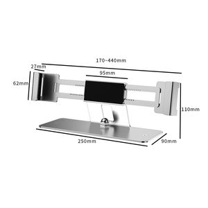 Changjian laptop berdiri perlindungan Maling Ultra kuat desktop dapat dikunci keamanan dudukan laptop anti-maling dengan mekanisme penguncian - Product Image 3