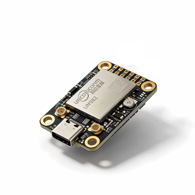 KONTEC Industrial RTK GNSS Base Rover High Precision ZED-F9P UM982 Receiver Board SM Module GPS/GLONASS/BDS/GALILEO/SBAS/QZSS