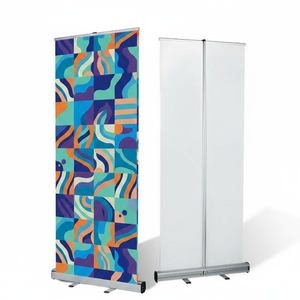 Manta Publicitaria Enrollable 85x200cm Retráctil <span class=keywords><strong>de</strong></span> Aluminio Premium Doble Cara para Feria, Tienda, Negocio, Envío Rápido - Product Image 5