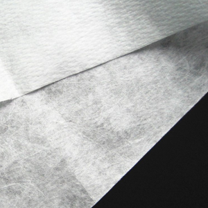 100% Polypropylen PP Wasser-Elektret Meltblown-Gewebe 175mm 185mm 25 GSM BFE99 Rolle Elektrostatisches Meltblown-Vliesstoff - Product Image 3