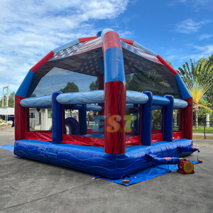 Château gonflable géant de couleur marbre <span class=keywords><strong>pour</strong></span> les fêtes, les locations, les aires de jeux <span class=keywords><strong>pour</strong></span> enfants, les châteaux gonflables d'extérieur <span class=keywords><strong>pour</strong></span> la fête de l'Indépendance - Product Image 3
