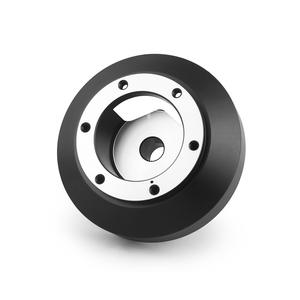 Adaptador de Volante para Nissan 350Z 370Z G35 G37, Estilo Deportivo, Cuero de Carbono con Costuras Rojas, Modelo ATS-141H - Product Image 2