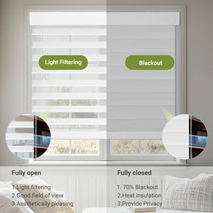 Persianas Shangrila de Tela Transpirable de Alta Calidad, Filtrantes de Luz y Opacas, Adecuadas para Dormitorio - Product Image 4