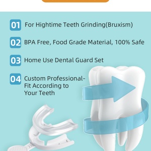 Advanced Patent Two-Layer Night Mouth Guard Multi-Purpose <b>Teeth</b> <b>Whitening</b> Tray for Grinding Clenching Bruxism and Sleep - Product Image 3