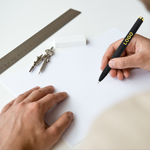 Novelty Office Business Signature Black Classes Gel Ink <b>Pen</b> With Custom Logo Print Blue Black Ink Writing for Manufacture Gift - Product Image 5