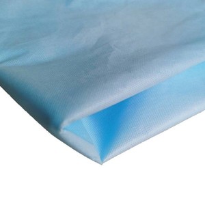 Coated <b>Blue</b> Protective Clothing <b>Roll</b> Sheet Customizable Size Weight Heating Process Safety Apparel - Product Image 5