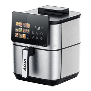 <span class=keywords><strong>Friteuse</strong></span> à vapeur multifonctionnelle AOJA pour la maison 9.0L 80 ℃ -200 ℃   Panier à huile amovible, antiadhésif et <span class=keywords><strong>lavable</strong></span>, résistant aux températures variées - Product Image 3