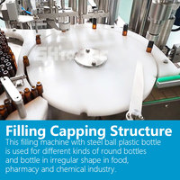 Machine de capsulage de remplissage liquide pour bouteilles à bille roulante en verre pour huiles parfumées déodorantes automatiques