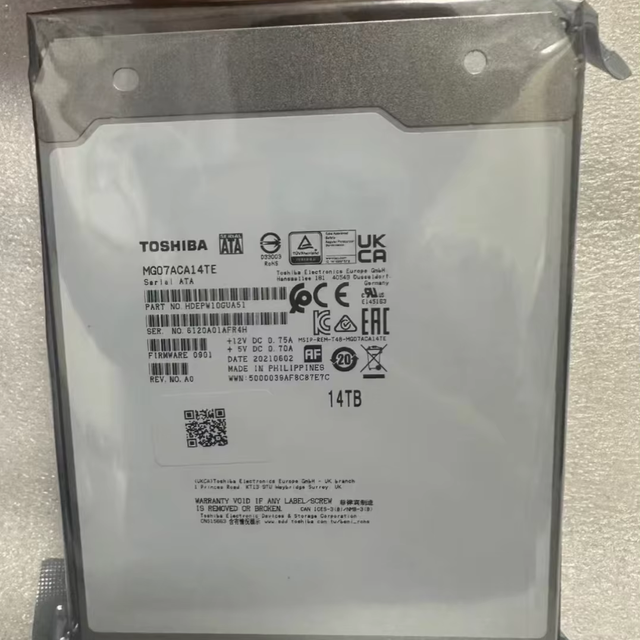 Tosh-iba MG07ACA14TE Hard Disk Drive MG08ACA16TE