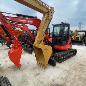 รถขุดตีนตะขาบ Kubota U55 มือสองจากญี่ปุ่น แท้ 5 ตัน พร้อมบุ้งกี๋  เครื่องยนต์และปั๊ม Kubota ได้รับการรับรองมาตรฐาน EPA และ CE มีจำหน่าย - Product Image 4