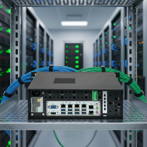 คอมพิวเตอร์ฝังตัวระบบ Linux อุตสาหกรรม 6 พอร์ต Gigabit POE RJ45 |   HVAEIPC อินเทล เจนเนอเรชั่น 9 I3/I5/I7 แรม 4GB DDR4/256GB |   พร้อมใช้งาน 4G วิชั่น - Product Image 1