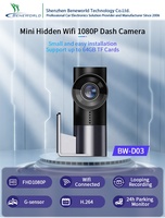 Europa Hot Selling Voertuig Dash Camera Auto Accessoires Hd 1080P Auto Dvr Dashcam Wifi Front Of Binnen Draaien Smart verborgen Camera