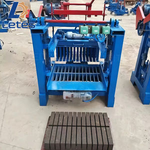 Macchina Semi-automatica per la Produzione di Mattoni in Cemento 4-35A, Mattoni con Densità Adatta per Supportare Persone, Produzione di Mattoni 400-200-200mm, Fabbrica in Turchia - Product Image 2