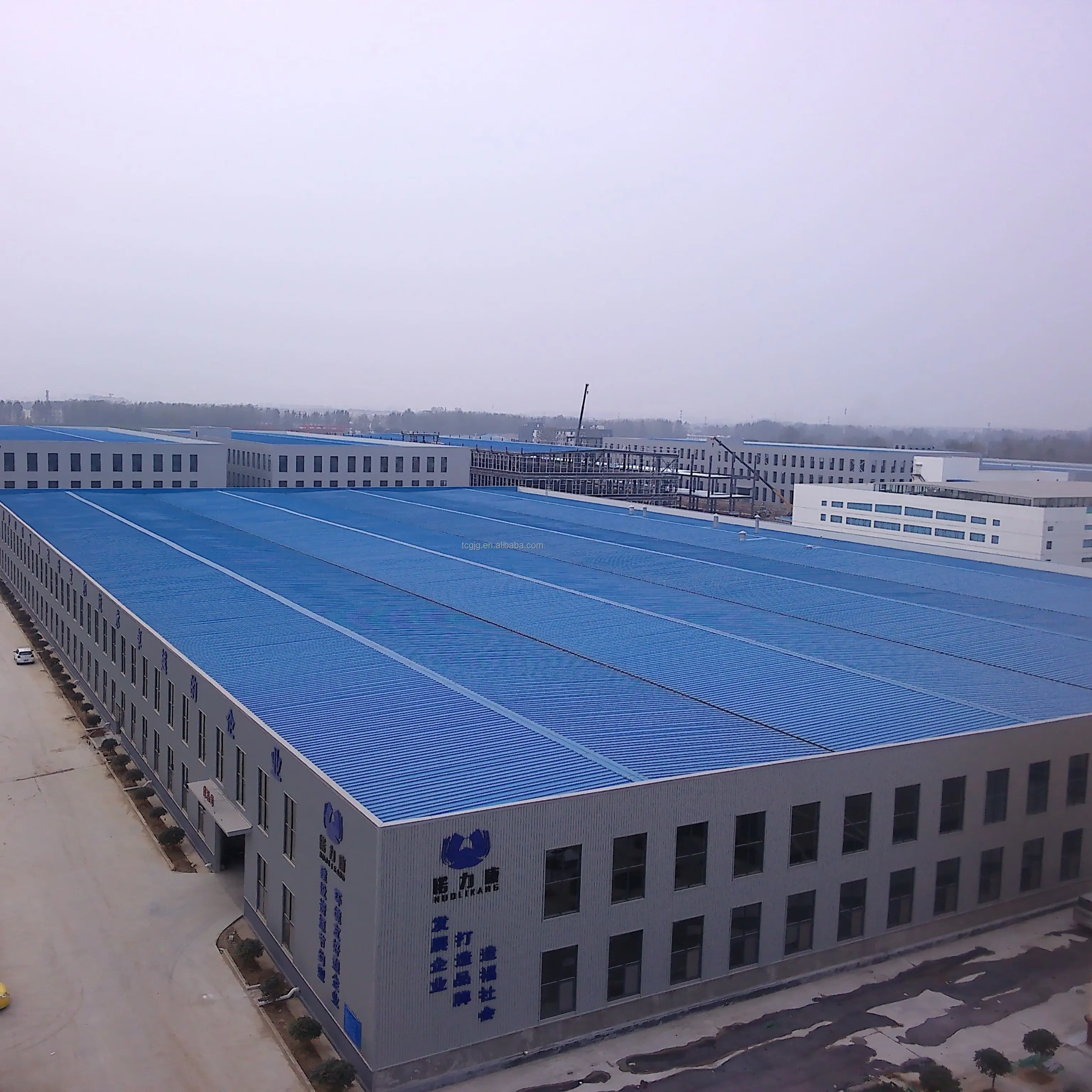 Prefabrik çelik yapı atölyesi bina sanayi fabrikası