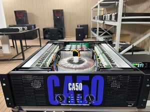 CA50 3U High power class H 1800W 2-channel professional audio power amplifier for sound system performance venue - Product Image 1