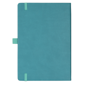 Carnet en cuir relié rigide de haute qualité, écologique, personnalisé avec logo en relief, cadeaux promotionnels d'entreprise - Product Image 2