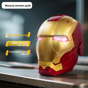 Casque Électrique Modèle Dynamique Jarvis MK5, Masque pour Enfants à Ouverture et Fermeture Automatiques, Cosplay Lumineux, Cadeau pour <span class=keywords><strong>Homme</strong></span> - Product Image 6