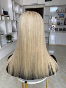 Ready to Ship Wholesale European 5"X6.5" Silk Base Human Hair Topper with Silicone Skin Base Silk Top Women <b>Toupee</b> - Product Image 6