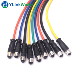 M5 M8 M9 M12 M16 M23 7/8 Zirkuläre Stecker-Buchse-Kabelverbinder 2 3 4 5 6 7 8 12 14 17 19 24 Pin IP67 IP68 Wasserdichte Stromkabelverbinder - Product Image 6